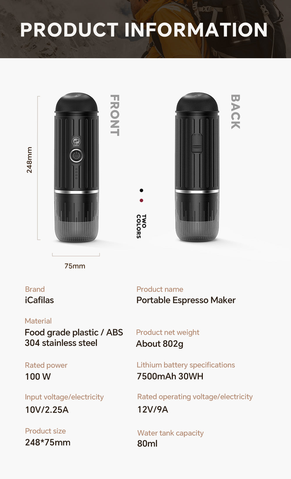 The Nesty HOME™ Portable Coffe Machine