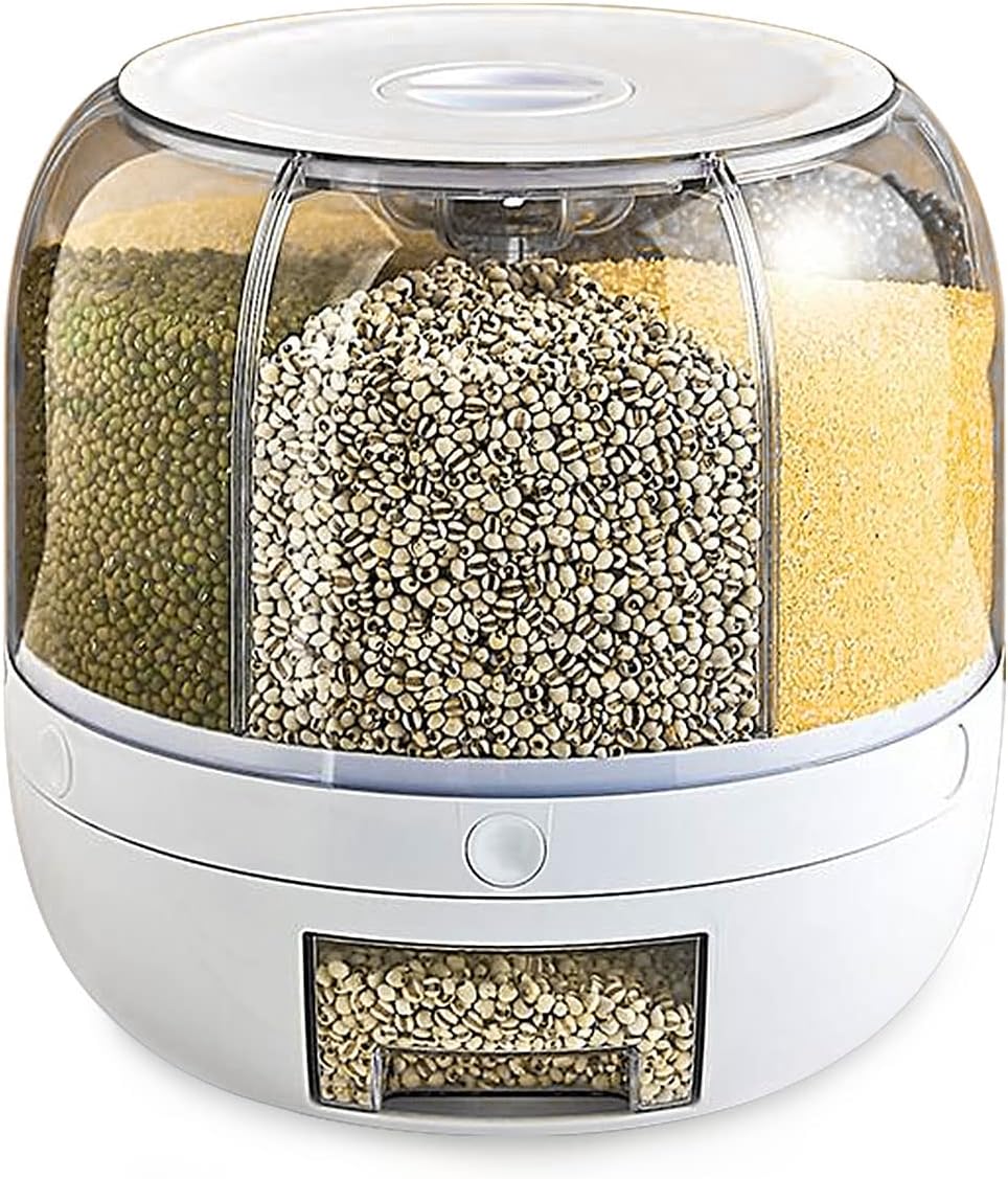 The Nesty HOME™ Rotating Rice Dispenser