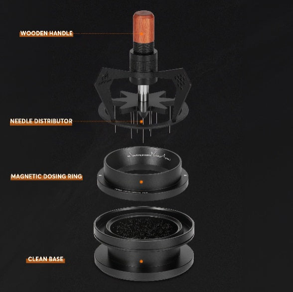 The Nesty HOME™ Geared Spinning WDT Tool - Espresso Distribution