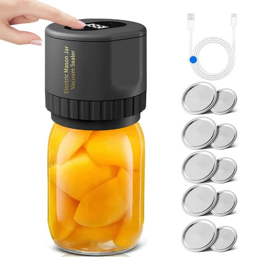 The Nesty HOME™ Electric Mason Jar Vacuum Sealer