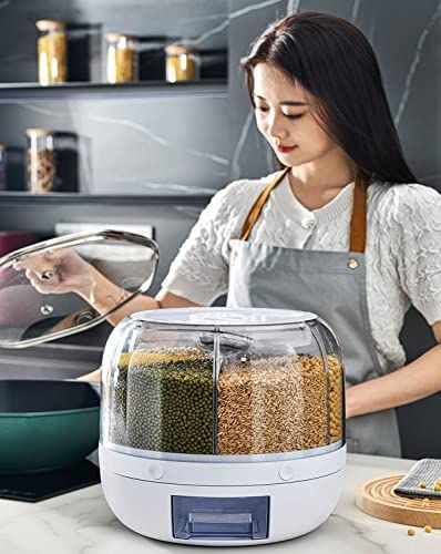 The Nesty HOME™ Rotating Rice Dispenser