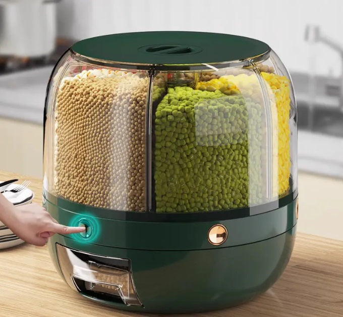 The Nesty HOME™ Rotating Rice Dispenser